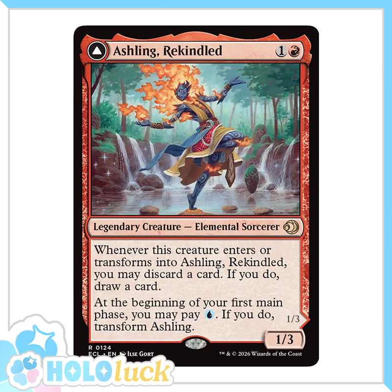 π« Ashling, Rekindled - ECL 124 π« Lorwyn Eclipsed π« MTG NM