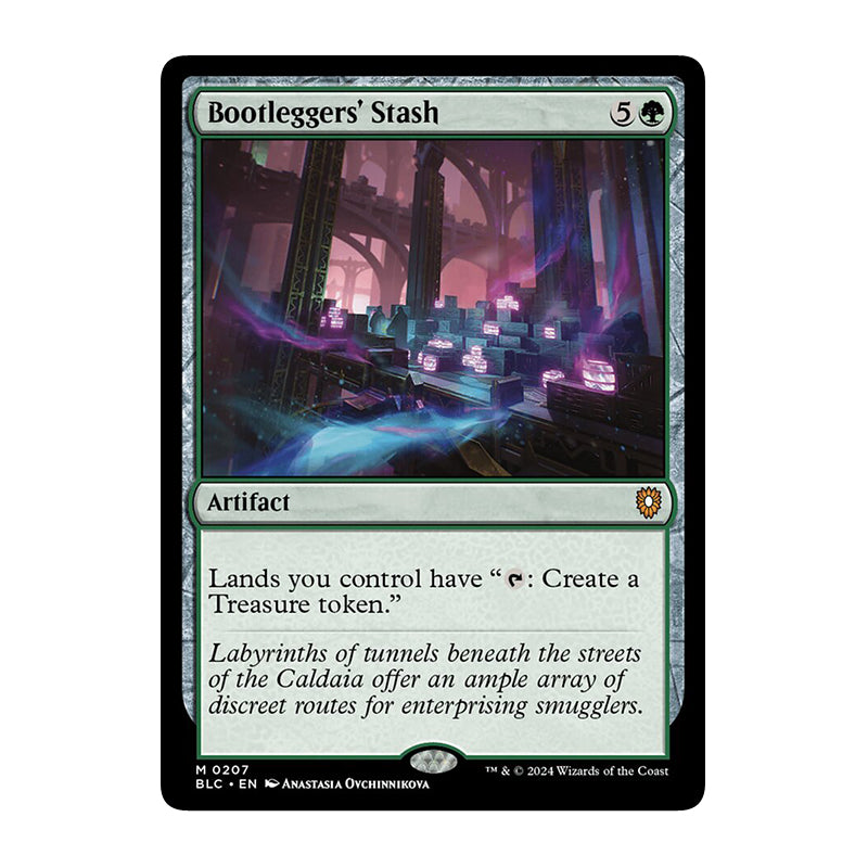 π« Bootleggers' Stash - BLC 207 π« Bloomburrow Commander π« Magic the Gathering π« NM