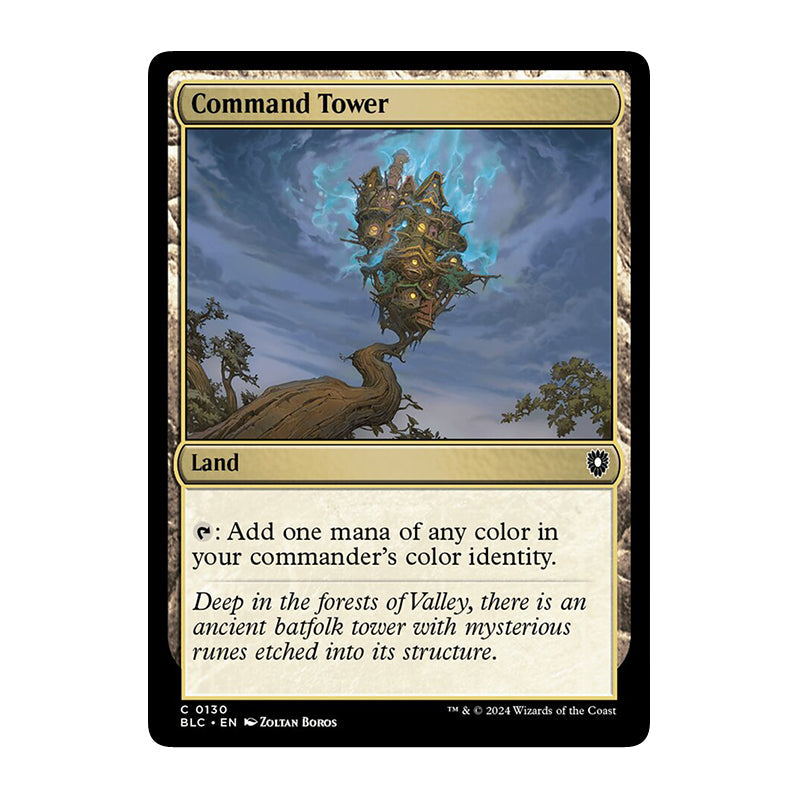 π« Command Tower - BLC 130 π« Bloomburrow Commander π« Magic the Gathering π« NM