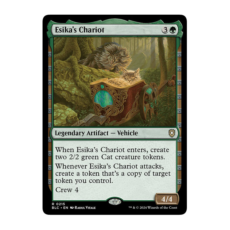 π« Esika's Chariot - BLC 215 π« Bloomburrow Commander π« Magic the Gathering π« NM