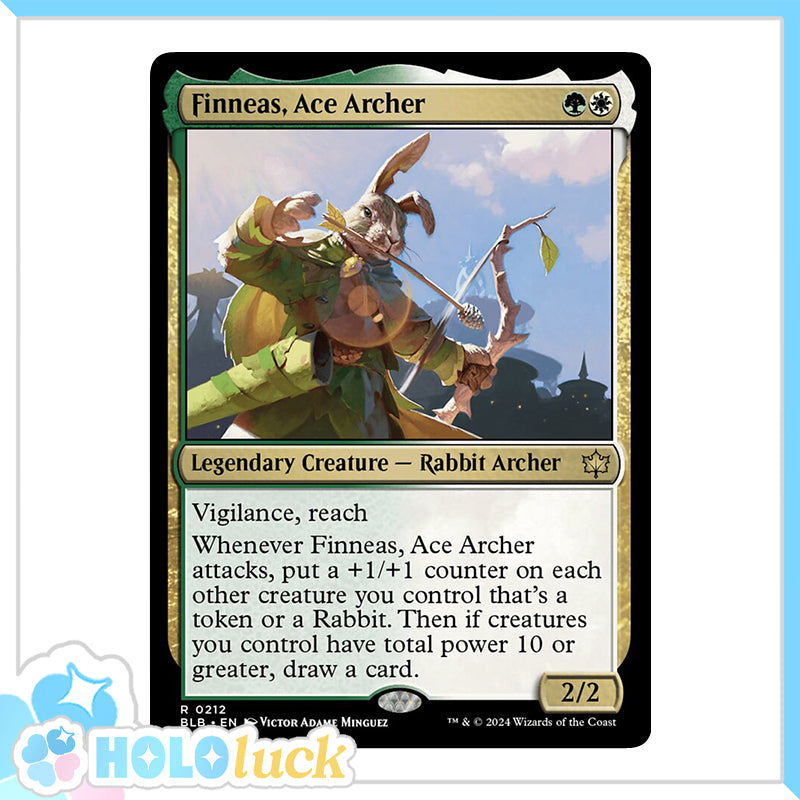 π« Finneas, Ace Archer - BLB 212 π« Bloomburrow π« MTG NM