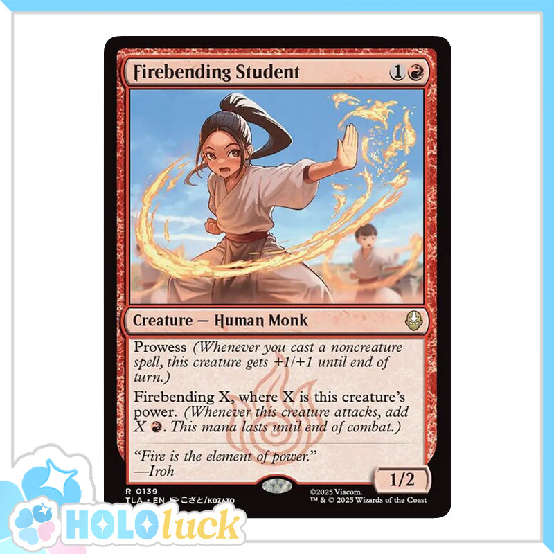 π« Firebending Student - TLA 139 π« Avatar: The Last Airbender π« MTG NM