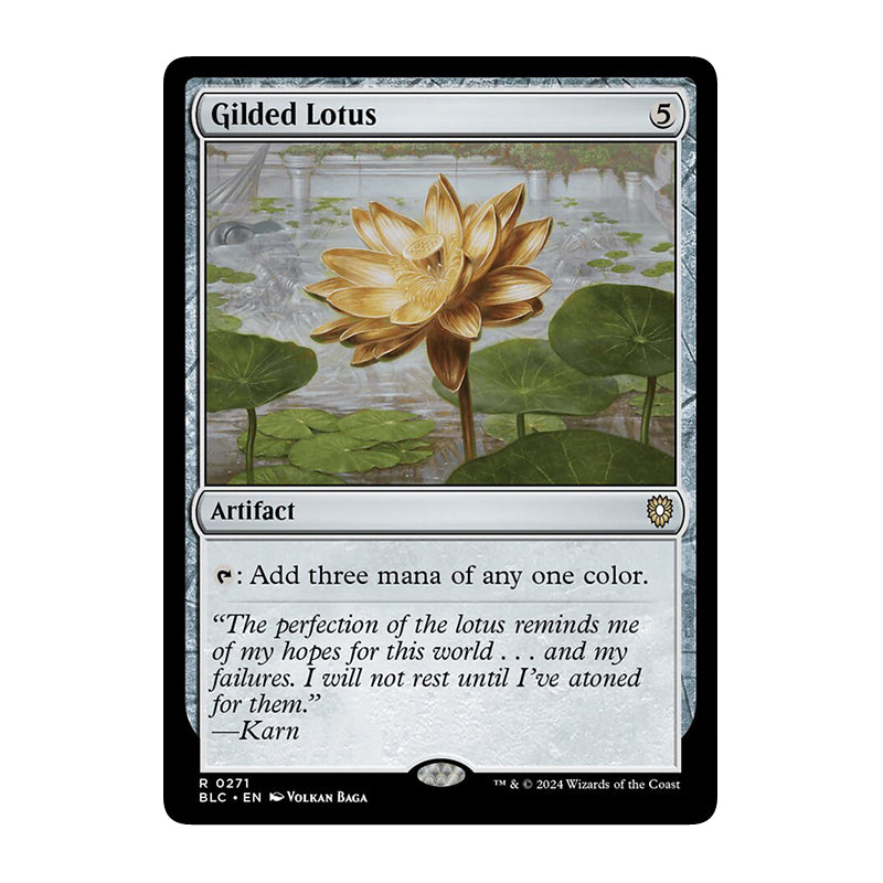π« Gilded Lotus - BLC 271 π« Bloomburrow Commander π« Magic the Gathering π« NM