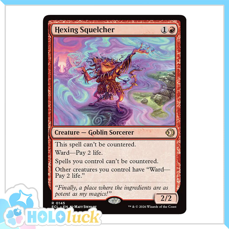 π« Hexing Squelcher - ECL 145 π« Lorwyn Eclipsed π« MTG NM