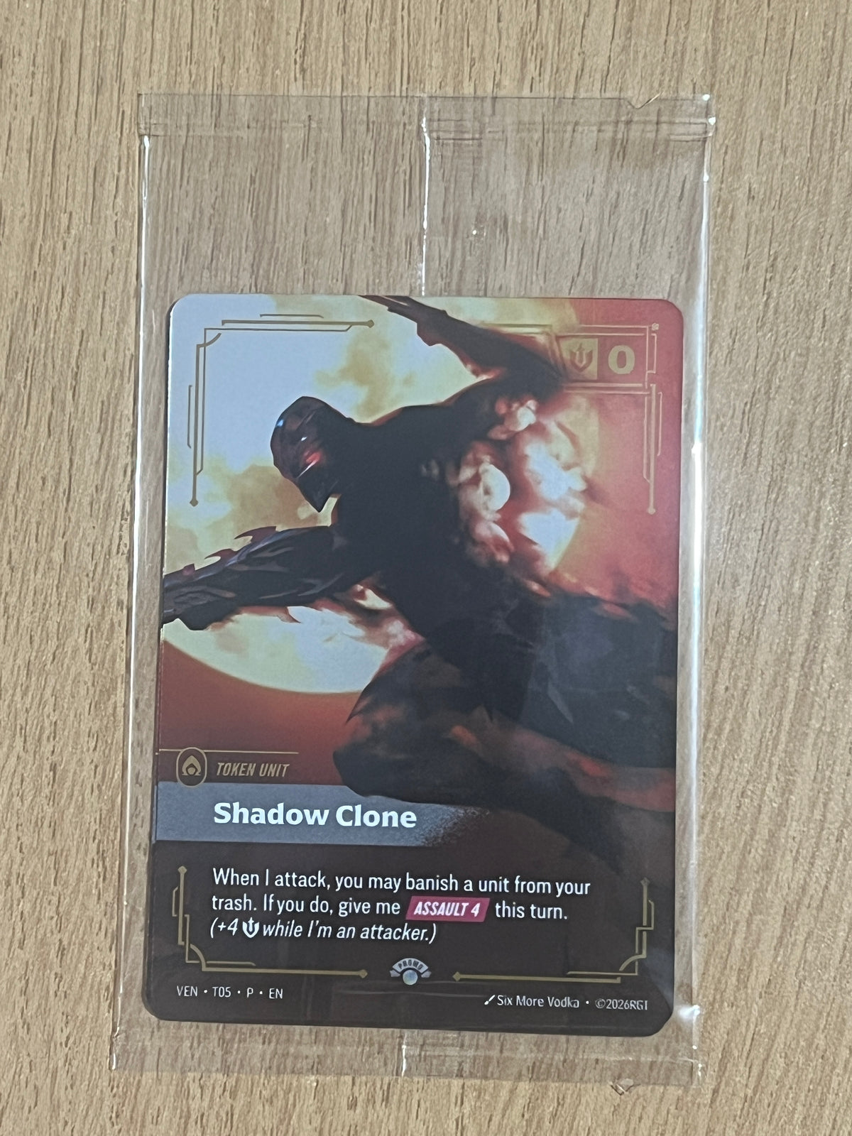 π« 3x FOIL Shadow Clone Token - VEN T05 π« Vendetta π« Riftbound SEALED