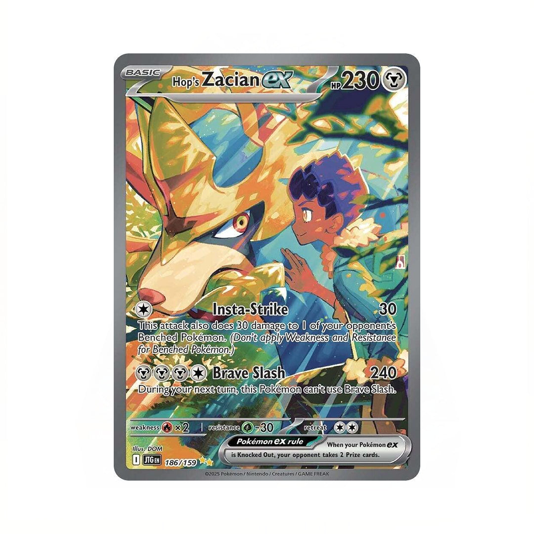 Hop's Zacian 186//159 Journey Together - Special Illustration Rare - JTG