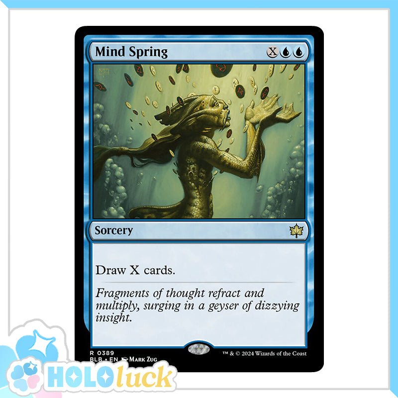 π« Mind Spring - BLB 389 π« Bloomburrow π« MTG NM