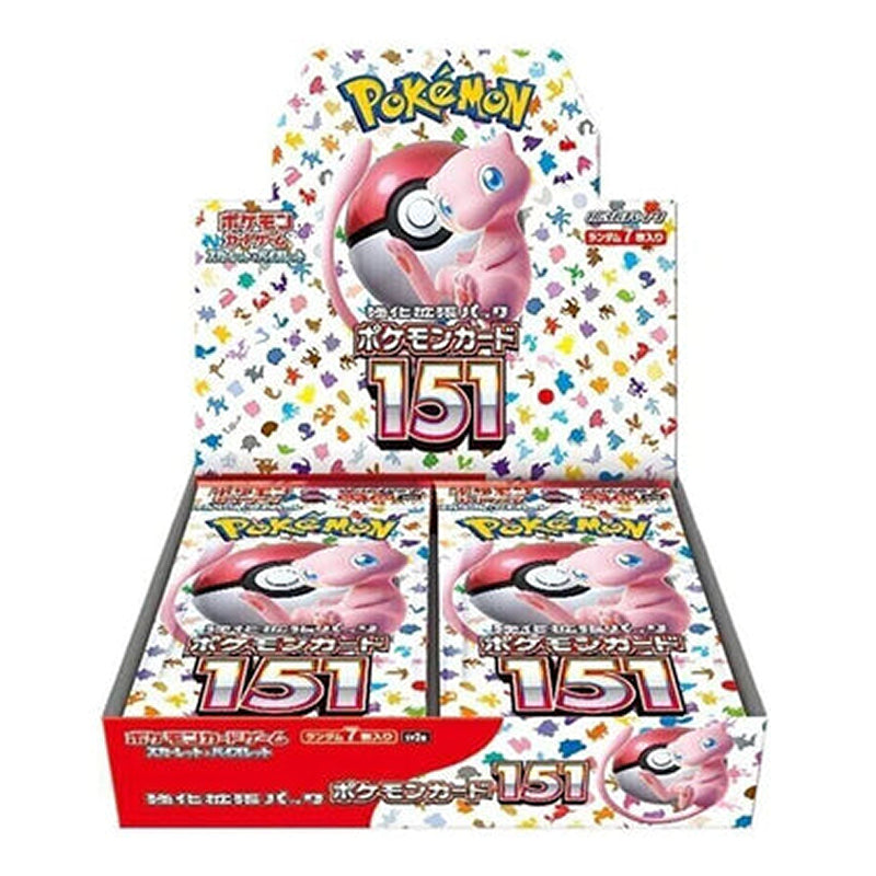 Pokemon Card 151 sv2a Booster Box (Japanese)