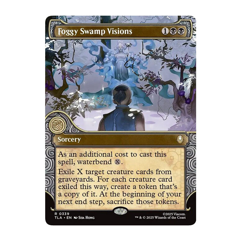 π« Foggy Swamp Visions SHOWCASE - TLA 339 π« Avatar: The Last Airbender π« MTG NM