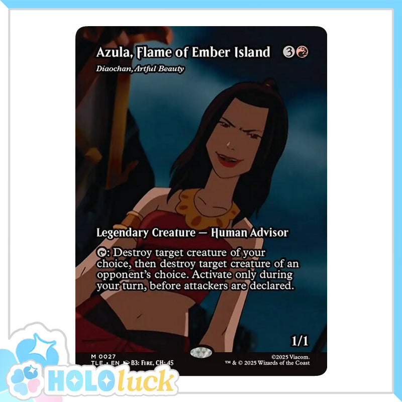π« Diaochan, Artful Beauty // Azula, Flame of Ember Island - TLE 27 π« Avatar: The Last Airbender Eternal π« MTG NM