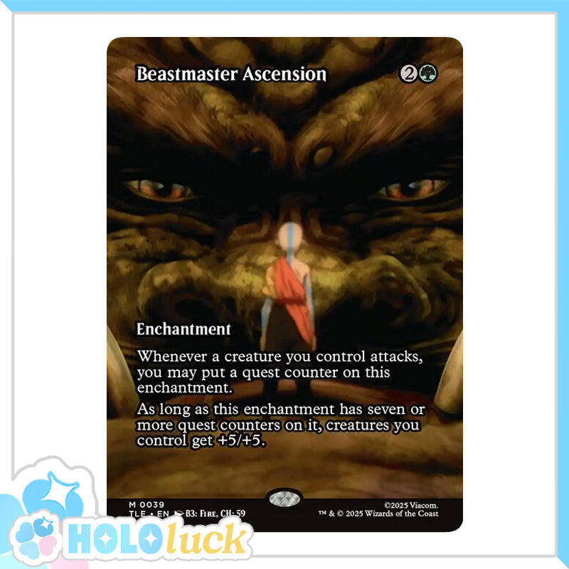 π« Beastmaster Ascension - TLE 39 π« Avatar: The Last Airbender Eternal π« MTG NM