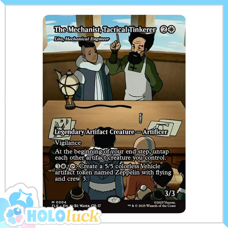 π« Lita, Mechanical Engineer // The Mechanist, Tactical Tinkerer - TLE 4 π« Avatar: The Last Airbender Eternal π« MTG NM