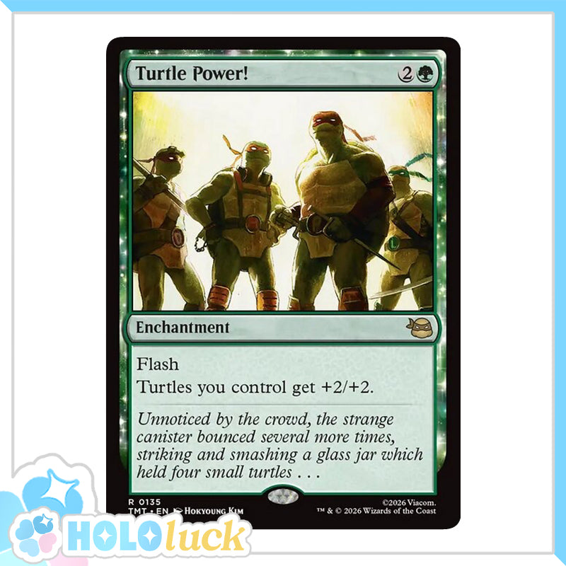 π« Turtle Power! - TMT 135 π« Teenage Mutant Ninja Turtles π« TMNT MTG NM