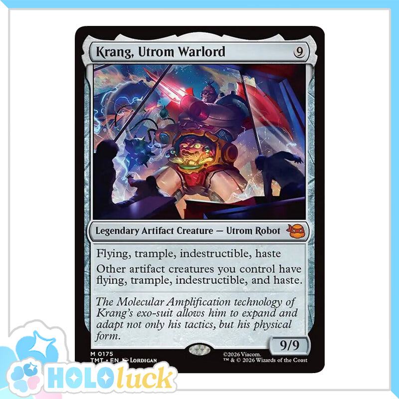 π« Krang, Utrom Warlord - TMT 175 π« Teenage Mutant Ninja Turtles π« TMNT MTG NM