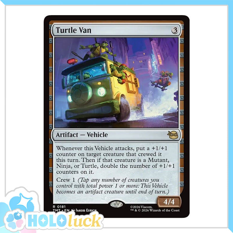 π« Turtle Van - TMT 181 π« Teenage Mutant Ninja Turtles π« TMNT MTG NM