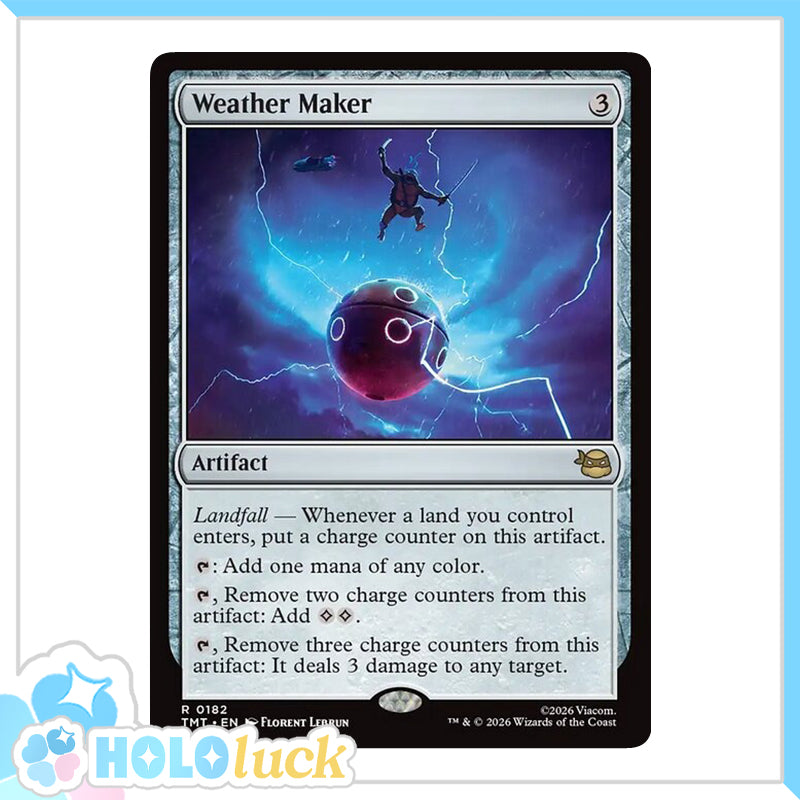 π« Weather Maker - TMT 182 π« Teenage Mutant Ninja Turtles π« TMNT MTG NM