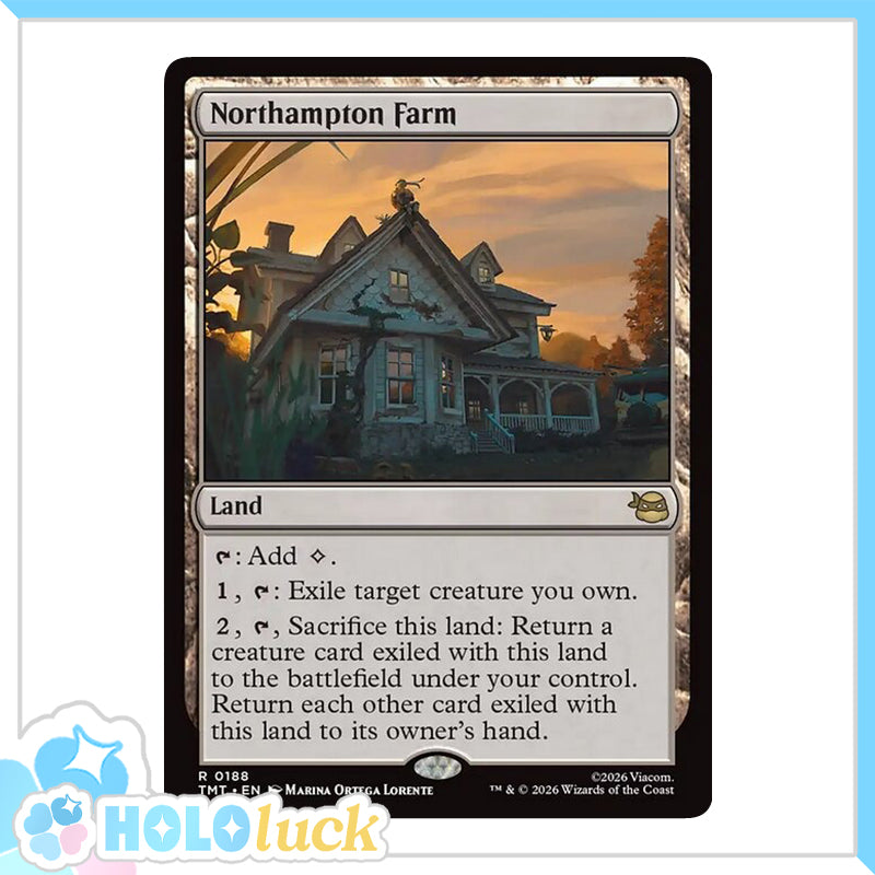 π« Northampton Farm - TMT 188 π« Teenage Mutant Ninja Turtles π« TMNT MTG NM