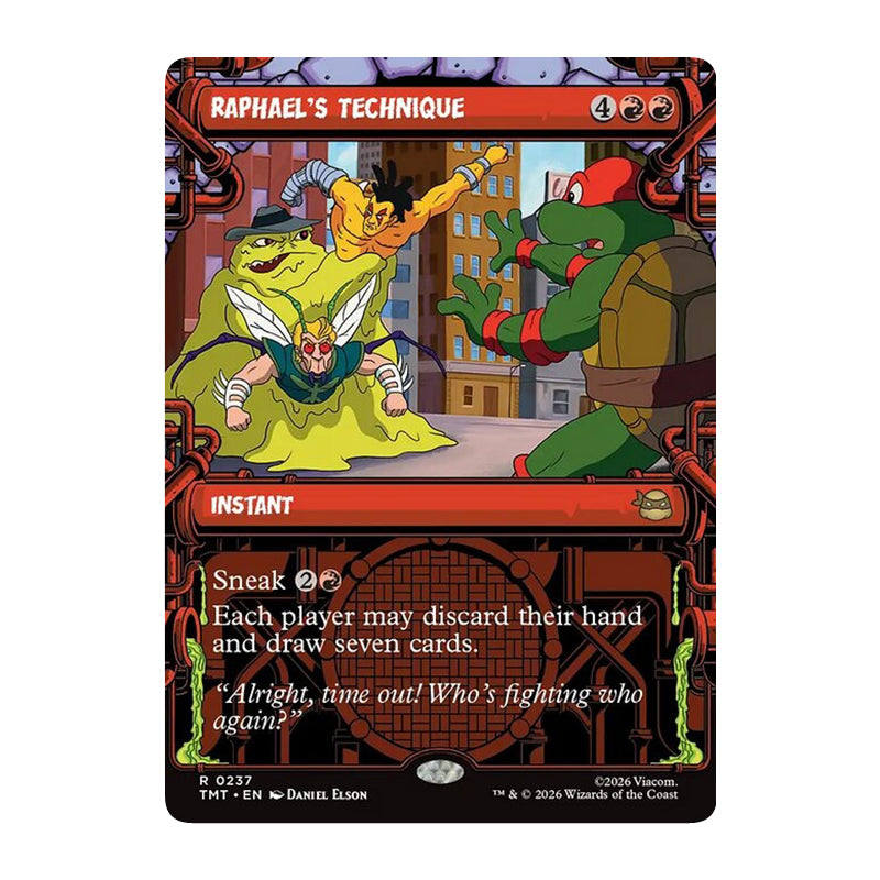 π« Raphael's Technique SHOWCASE - TMT 237 π« Teenage Mutant Ninja Turtles π« MTG NM