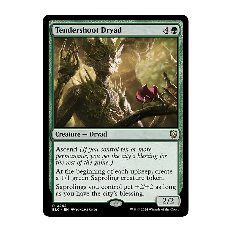 π« Tendershoot Dryad - BLC 242 π« Bloomburrow Commander π« Magic the Gathering π« NM
