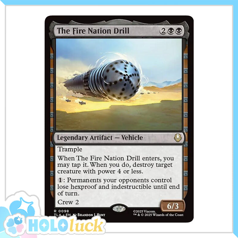 π« The Fire Nation Drill - TLA 98 π« Avatar: The Last Airbender π« MTG NM