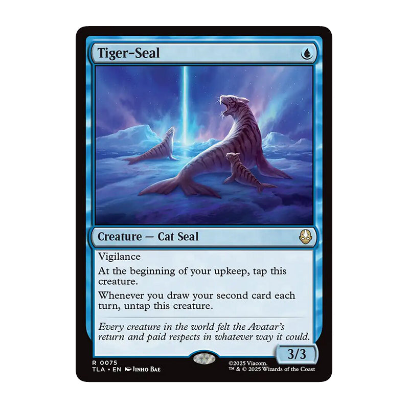 π« Tiger-Seal - TLA 037 π« Avatar: The Last Airbender π« Magic the Gathering π« NM
