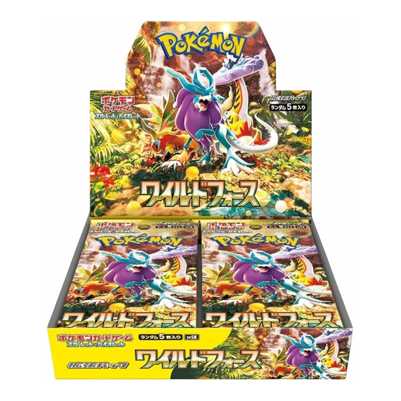 Wild Force sv5K Booster Box (Japanese)