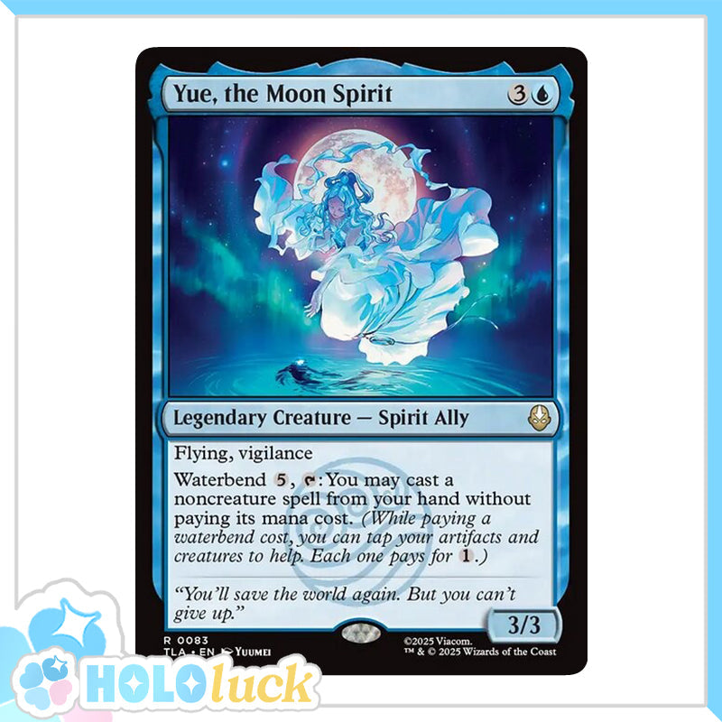 π« Yue, the Moon Spirit - TLA 83 π« Avatar: The Last Airbender π« MTG NM