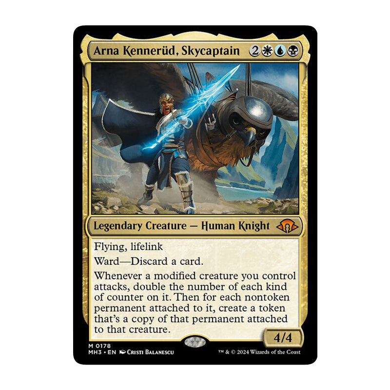 💫 Arna Kennerüd, Skycaptain - MH3 178 💫 Modern Horizons 3 💫 Magic the Gathering 💫 NM