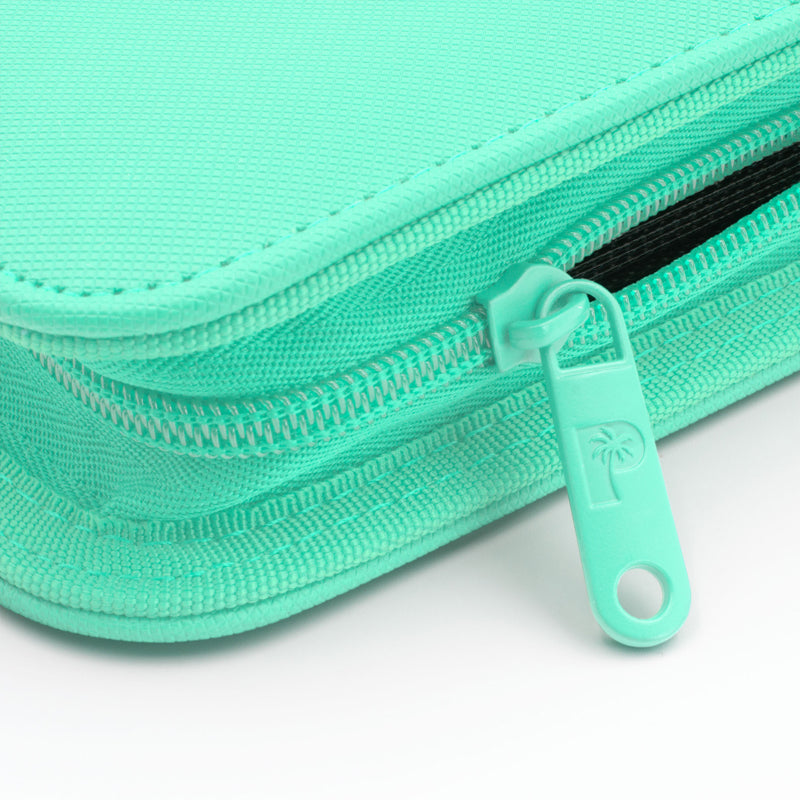 Collector's Series 4 Pocket Zip Binder - Turquoise