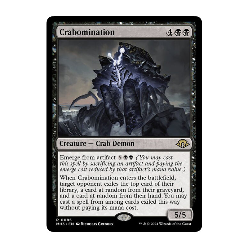 π« Crabomination - MH3 85 π« Modern Horizons 3 π« Magic the Gathering π« NM