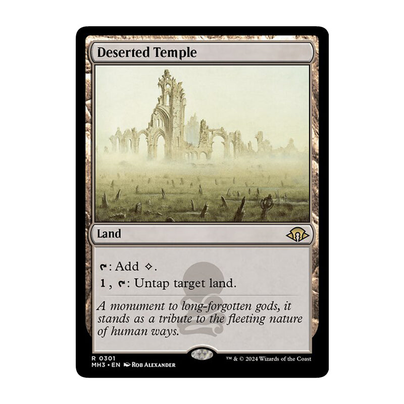 π« Deserted Temple - MH3 301 π« Modern Horizons 3 π« Magic the Gathering π« NM