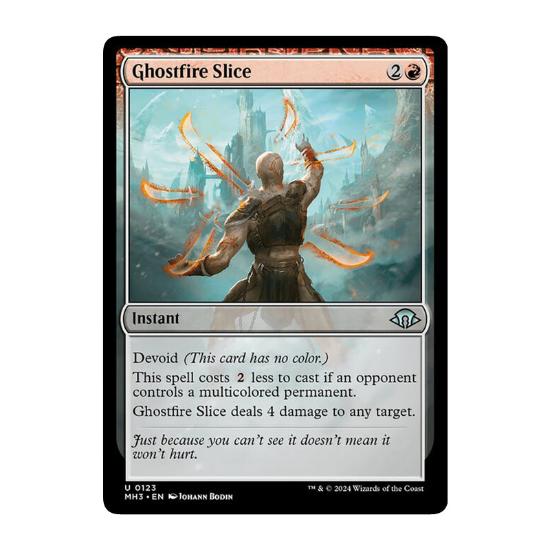 π« Ghostfire Slice - MH3 123 π« Modern Horizons 3 π« MTG NM