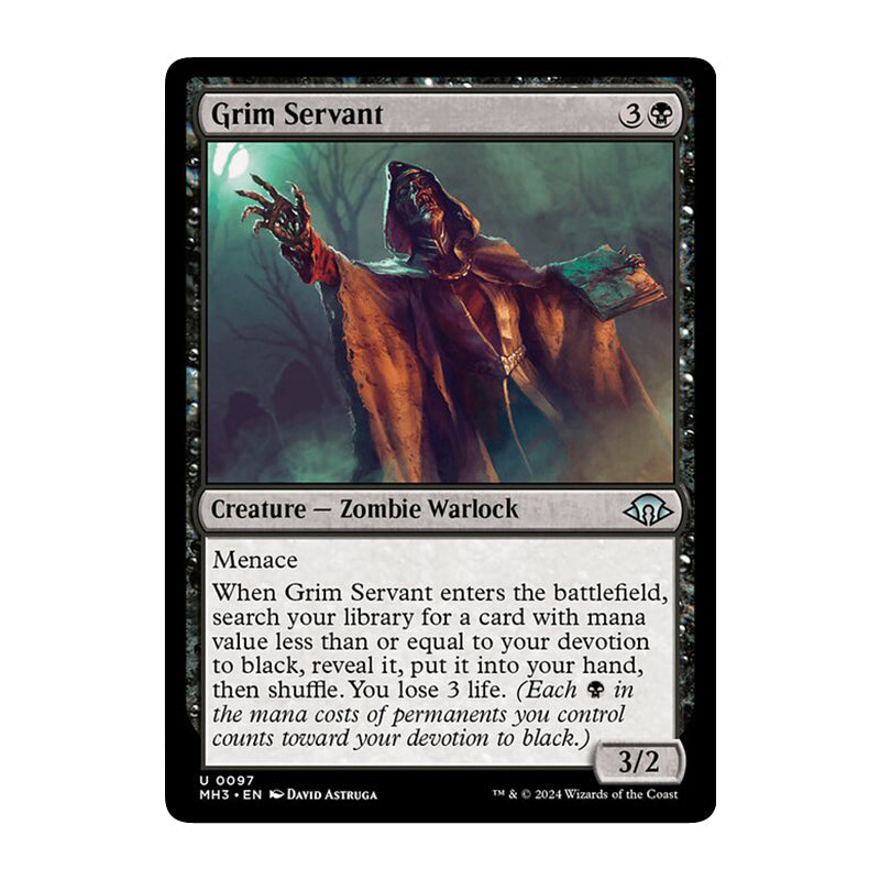 π« Grim Servant - MH3 97 π« Modern Horizons 3 π« MTG NM