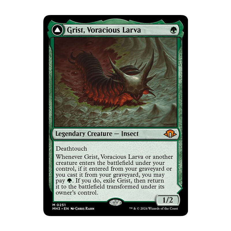 π« Grist, Voracious Larva // Grist, the Plague Swarm - MH3 251 π« Modern Horizons 3 π« Magic the Gathering π« NM