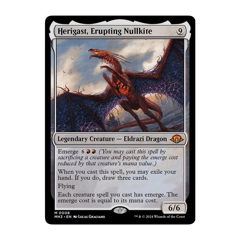 π« Herigast, Erupting Nullkite - MH3 8 π« Modern Horizons 3 π« Magic the Gathering π« NM