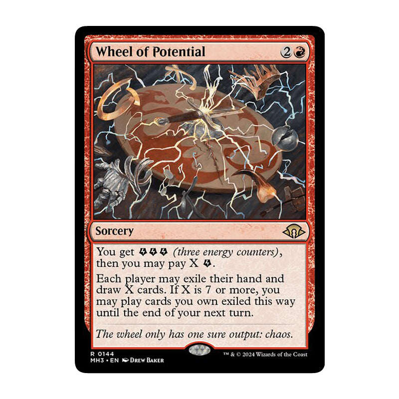 π« Wheel of Potential - MH3 144 π« Modern Horizons 3 π« Magic the Gathering π« NM