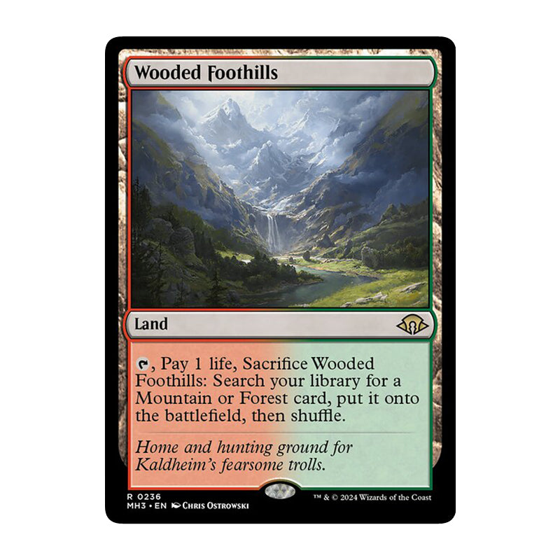 π« Wooded Foothills - MH3 236 π« Modern Horizons 3 π« Magic the Gathering π« NM