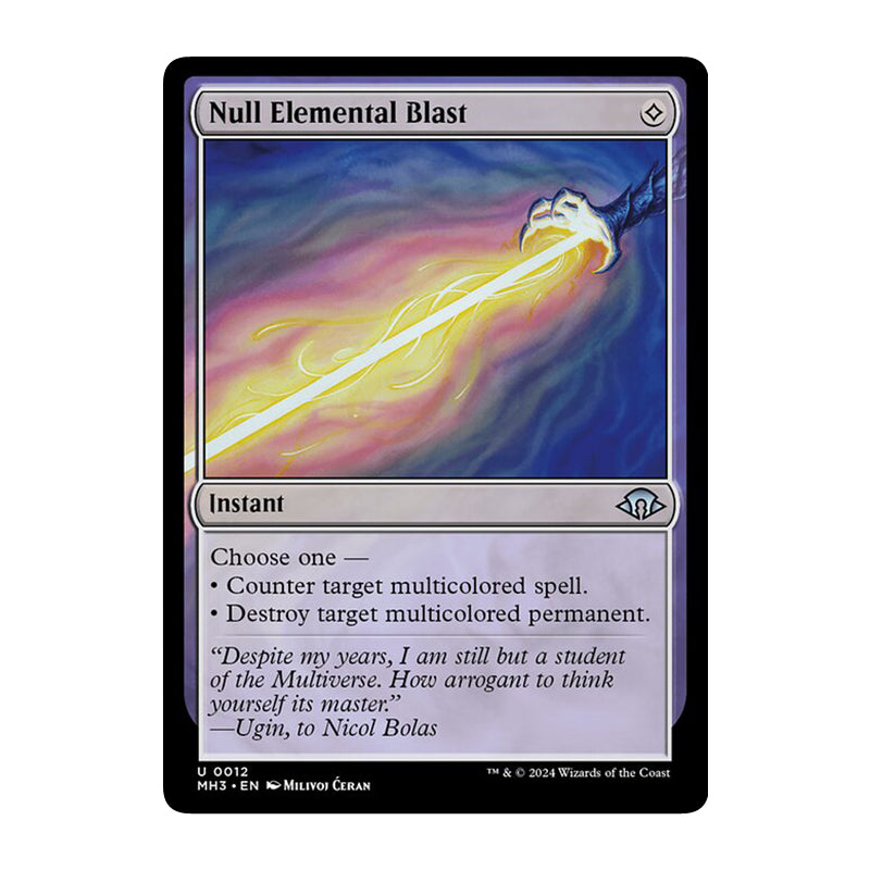 π« Null Elemental Blast - MH3 12 π« Modern Horizons 3 π« MTG NM