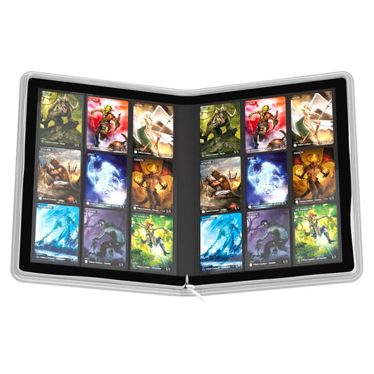 Ultimate Guard 9-Pocket Xenoskin Zipfolio Binder - White