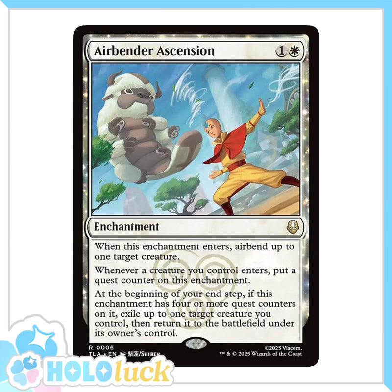 💫  Airbender Ascension  - TLA 6 💫 Avatar: The Last Airbender 💫 MTG NM