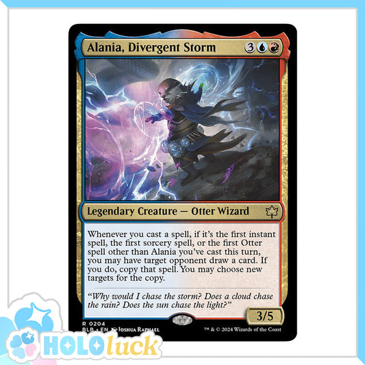 💫  Alania, Divergent Storm  - BLB 204 💫 Bloomburrow 💫 MTG NM