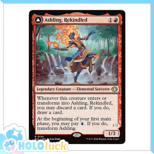 💫  Ashling, Rekindled  - ECL 124 💫 Lorwyn Eclipsed 💫 MTG NM