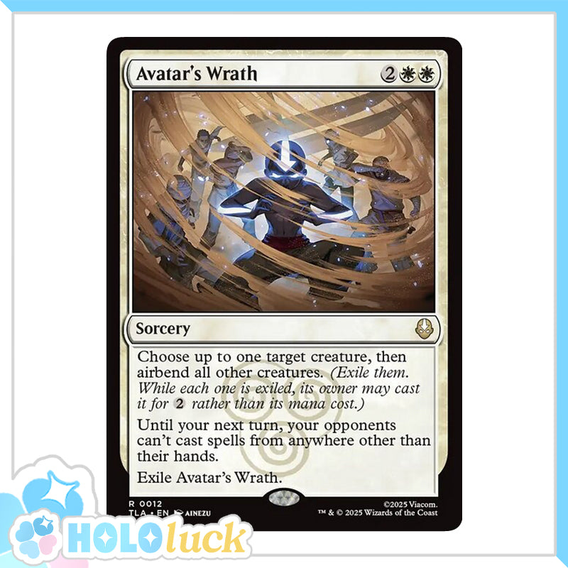 💫  Avatar's Wrath  - TLA 12 💫 Avatar: The Last Airbender 💫 MTG NM