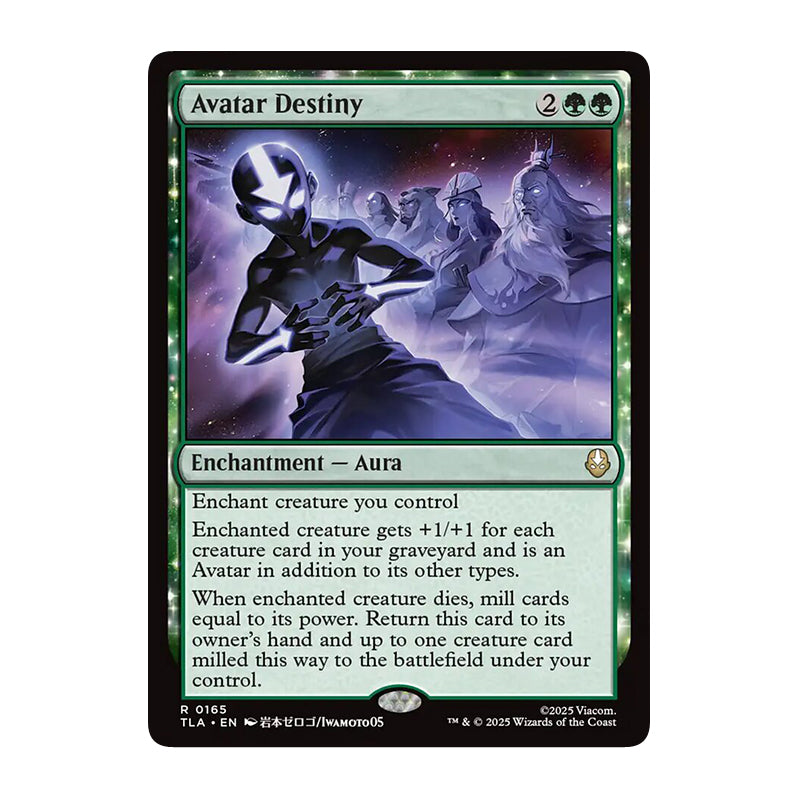 💫  Avatar Destiny - TLA 001 💫 Avatar: The Last Airbender 💫 Magic the Gathering 💫 NM