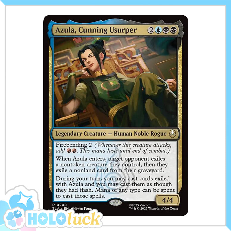 💫  Azula, Cunning Usurper  - TLA 208 💫 Avatar: The Last Airbender 💫 MTG NM