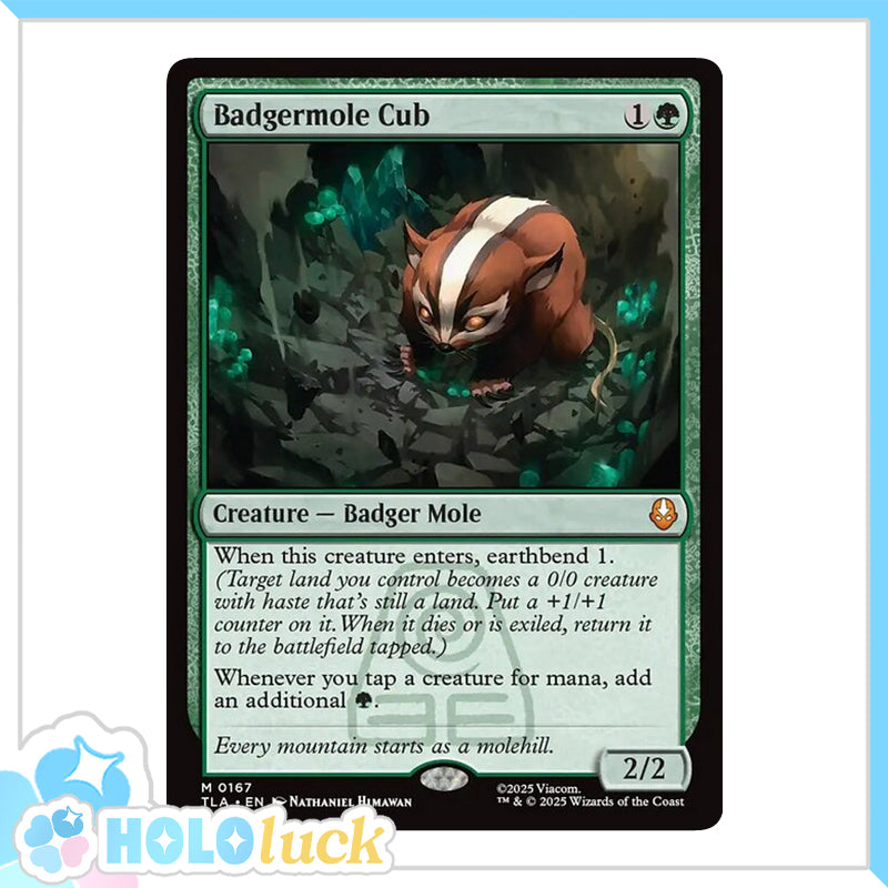 💫  Badgermole Cub  - TLA 167 💫 Avatar: The Last Airbender 💫 MTG NM