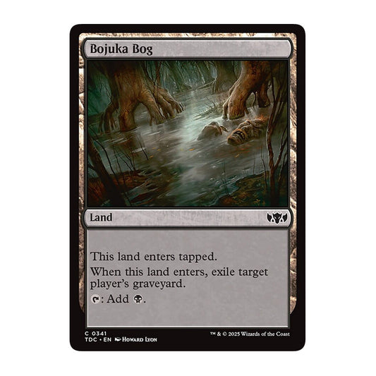 💫  Bojuka Bog - TDC 341 💫 Tarkir Dragonstorm Commander 💫 Magic the Gathering 💫 NM
