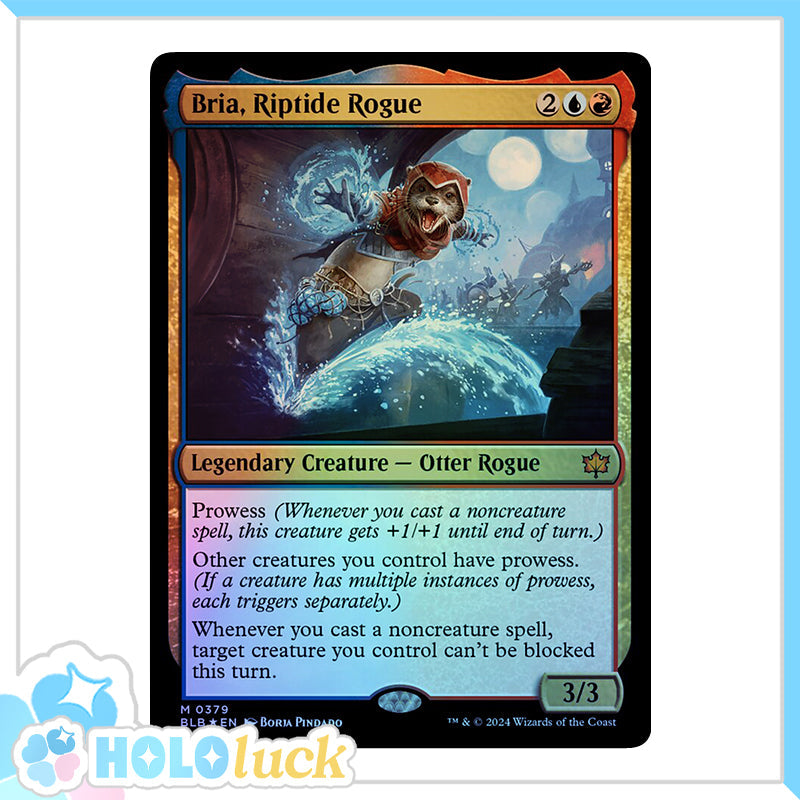 💫  Bria, Riptide Rogue FOIL  - BLB 379 💫 Bloomburrow 💫 MTG NM