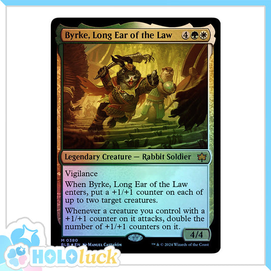 💫  Byrke, Long Ear of the Law FOIL  - BLB 380 💫 Bloomburrow 💫 MTG NM