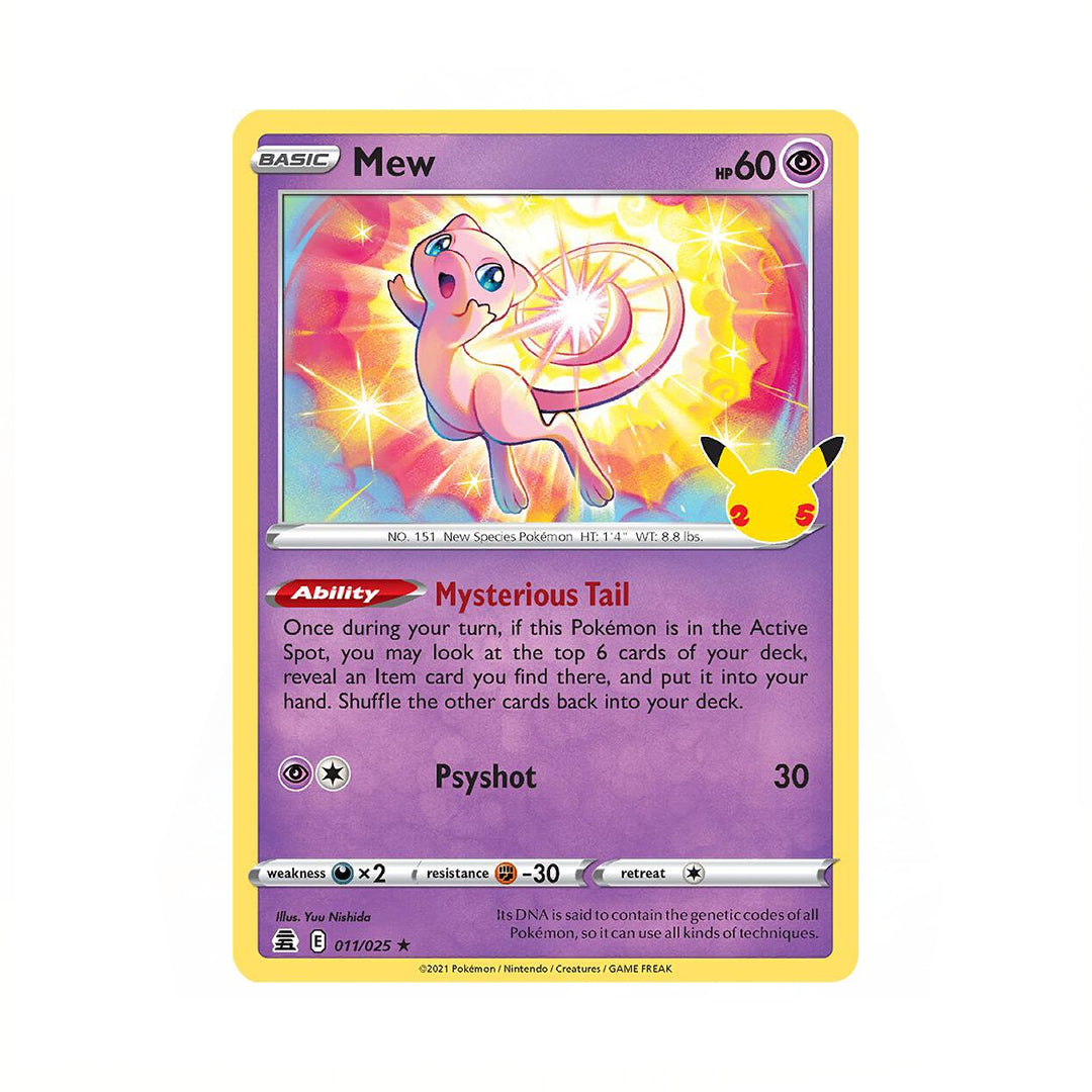 Mew 011/25 Celebrations - Holo - CLB